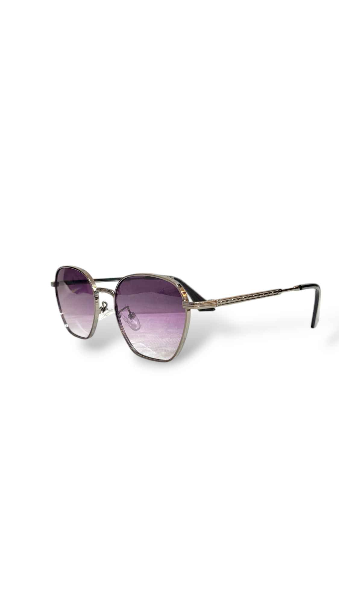 Specsfriendly Spartan Metal Trendy hexa ultravoilet rays protection with Tr Temples ( for extra comfort )