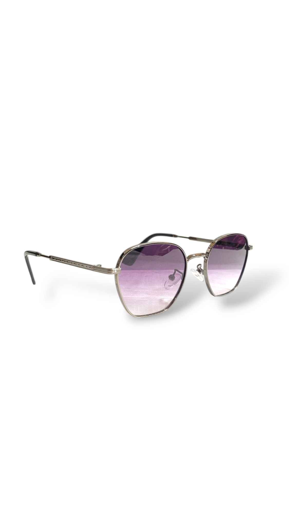 Specsfriendly Spartan Metal Trendy hexa ultravoilet rays protection with Tr Temples ( for extra comfort )