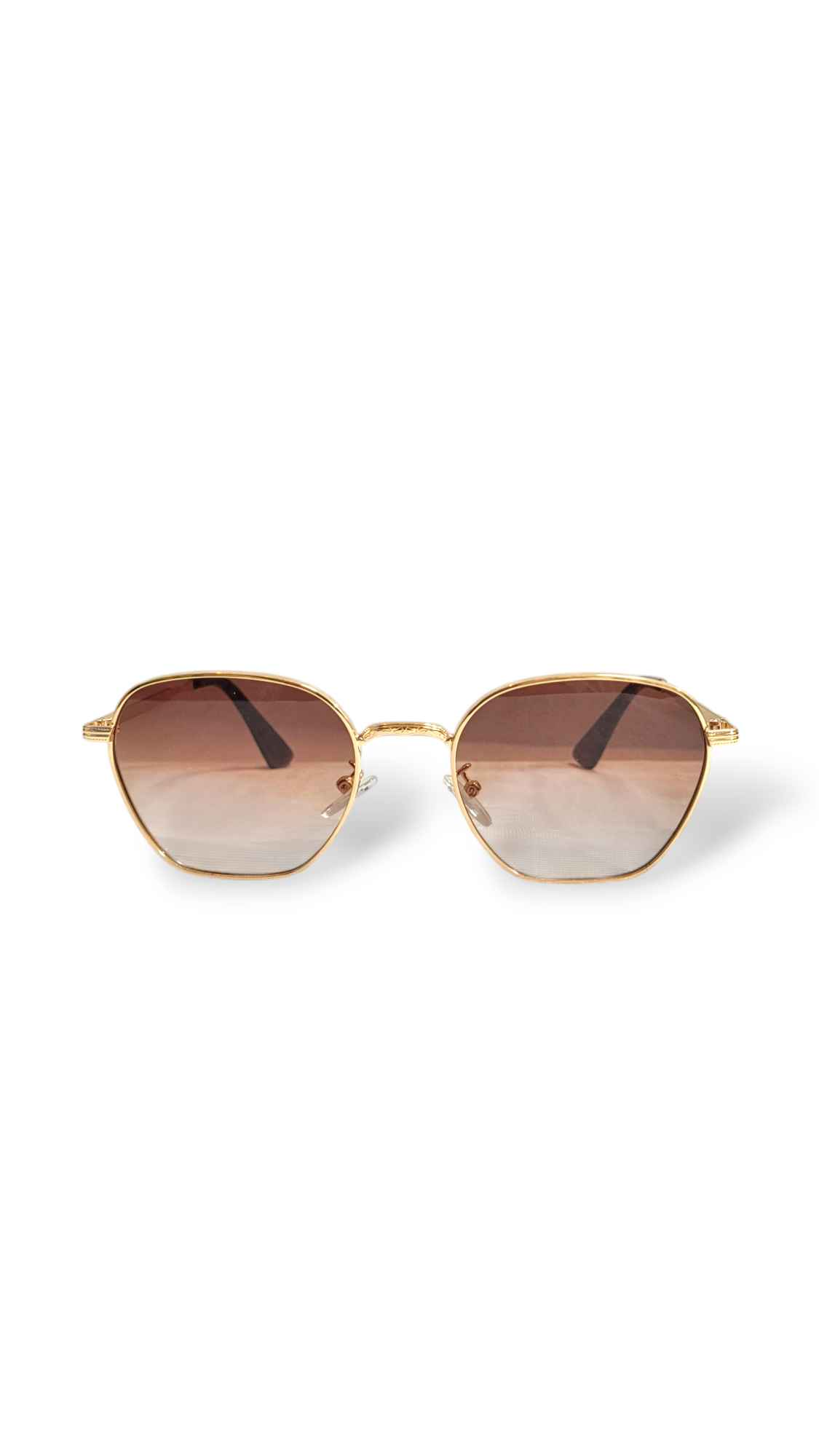 Specsfriendly Spartan Metal Trendy hexa ultravoilet rays protection with Tr Temples ( for extra comfort )