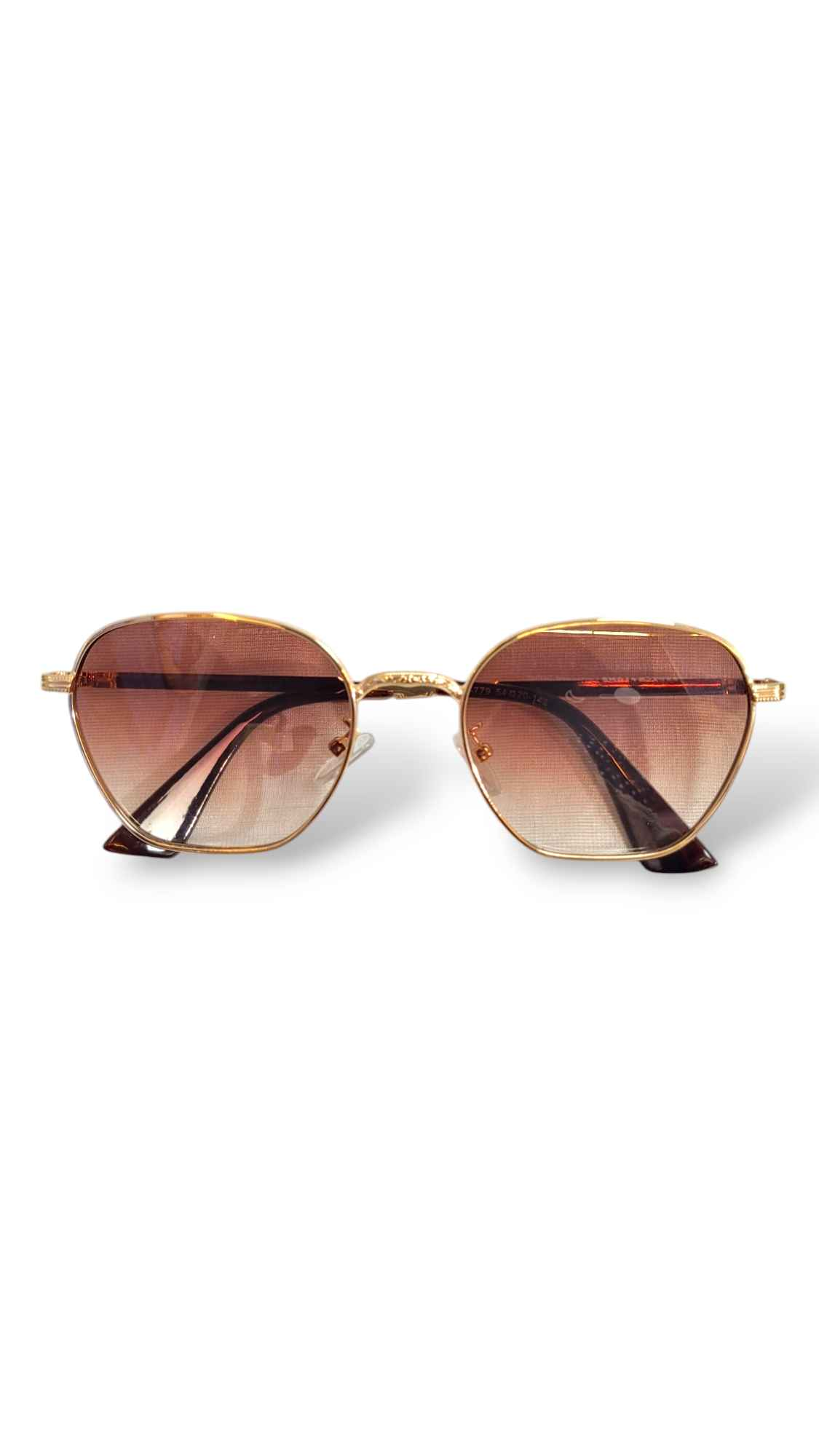 Specsfriendly Spartan Metal Trendy hexa ultravoilet rays protection with Tr Temples ( for extra comfort )