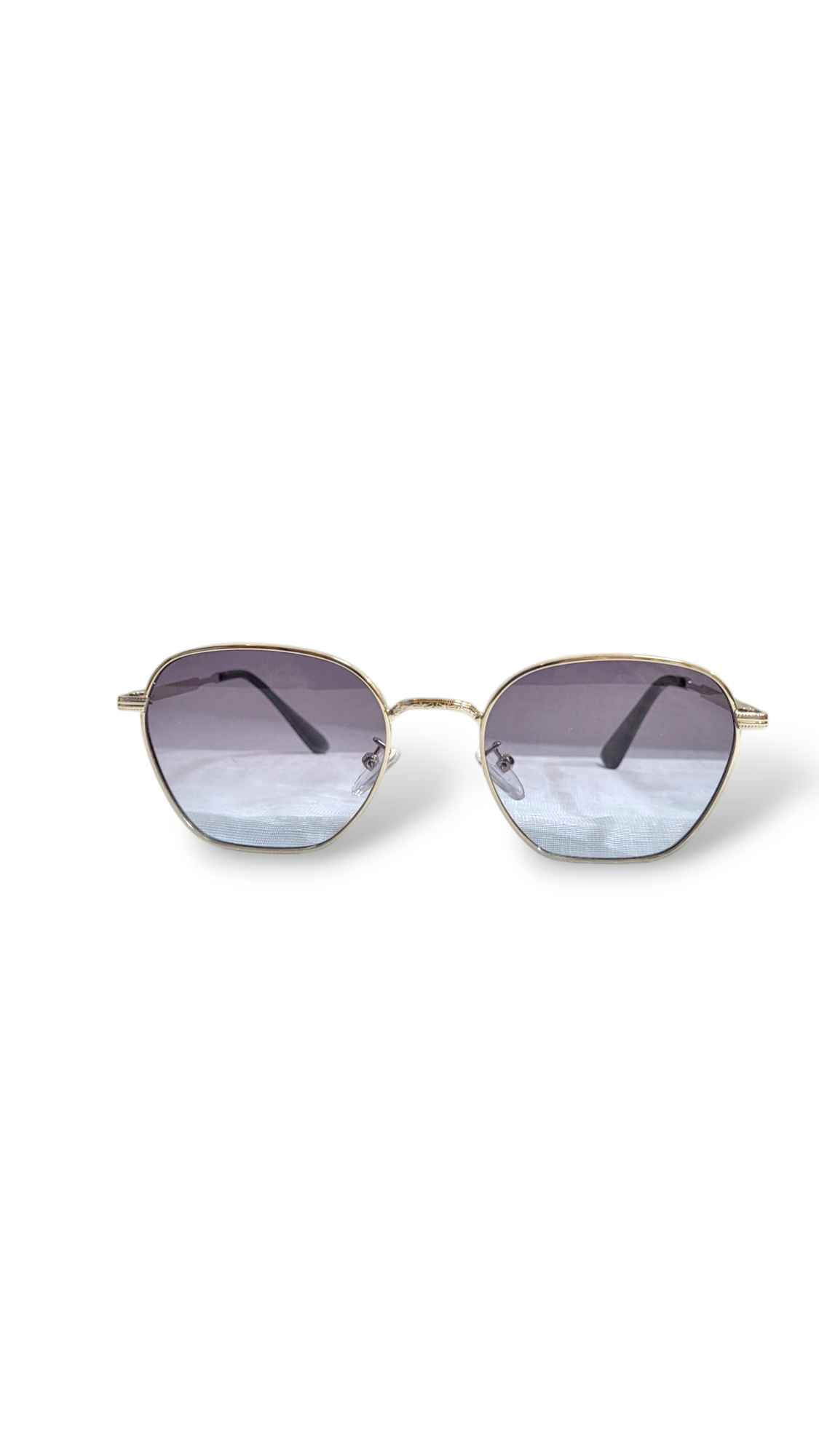 Specsfriendly Spartan Metal Trendy hexa ultravoilet rays protection with Tr Temples ( for extra comfort )