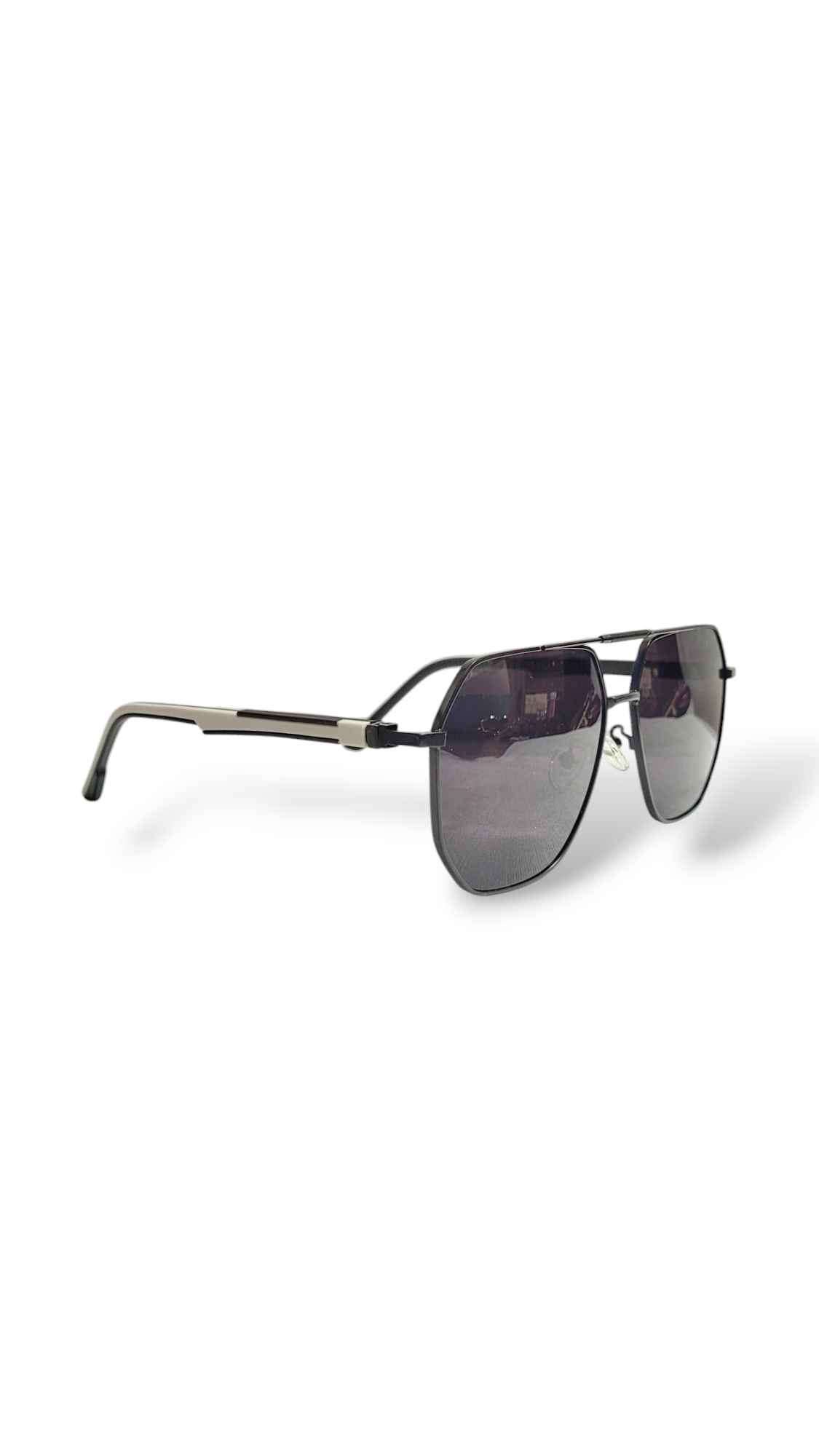 Specsfriendly Spartan Metal square's ultravoilet rays protection with Tr Temples ( for extra comfort )