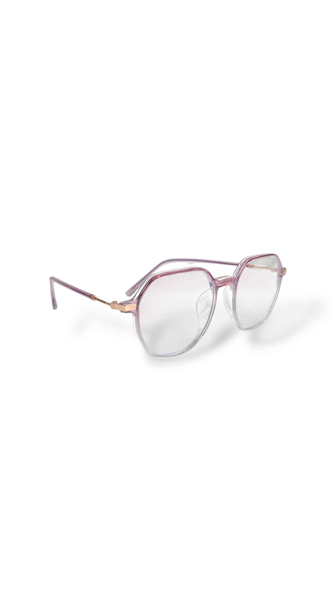 Specsfriendly premium Airflexy Tr metal unisex hexagonal frames