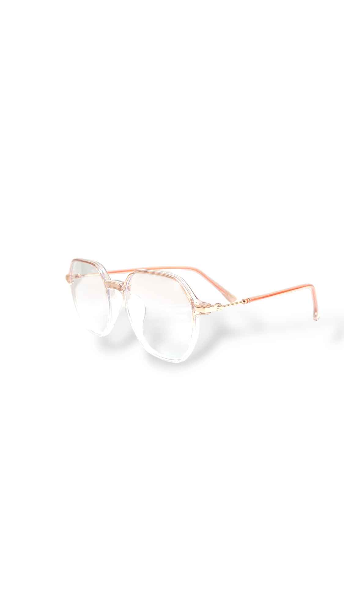 Specsfriendly premium Airflexy Tr metal unisex hexagonal frames
