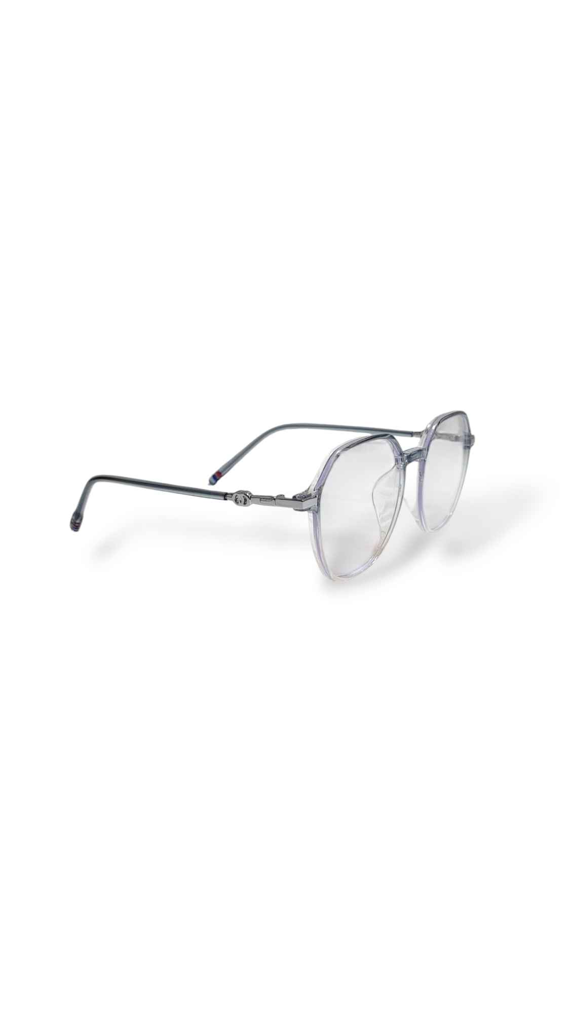 Specsfriendly premium Airflexy Tr metal unisex hexagonal frames