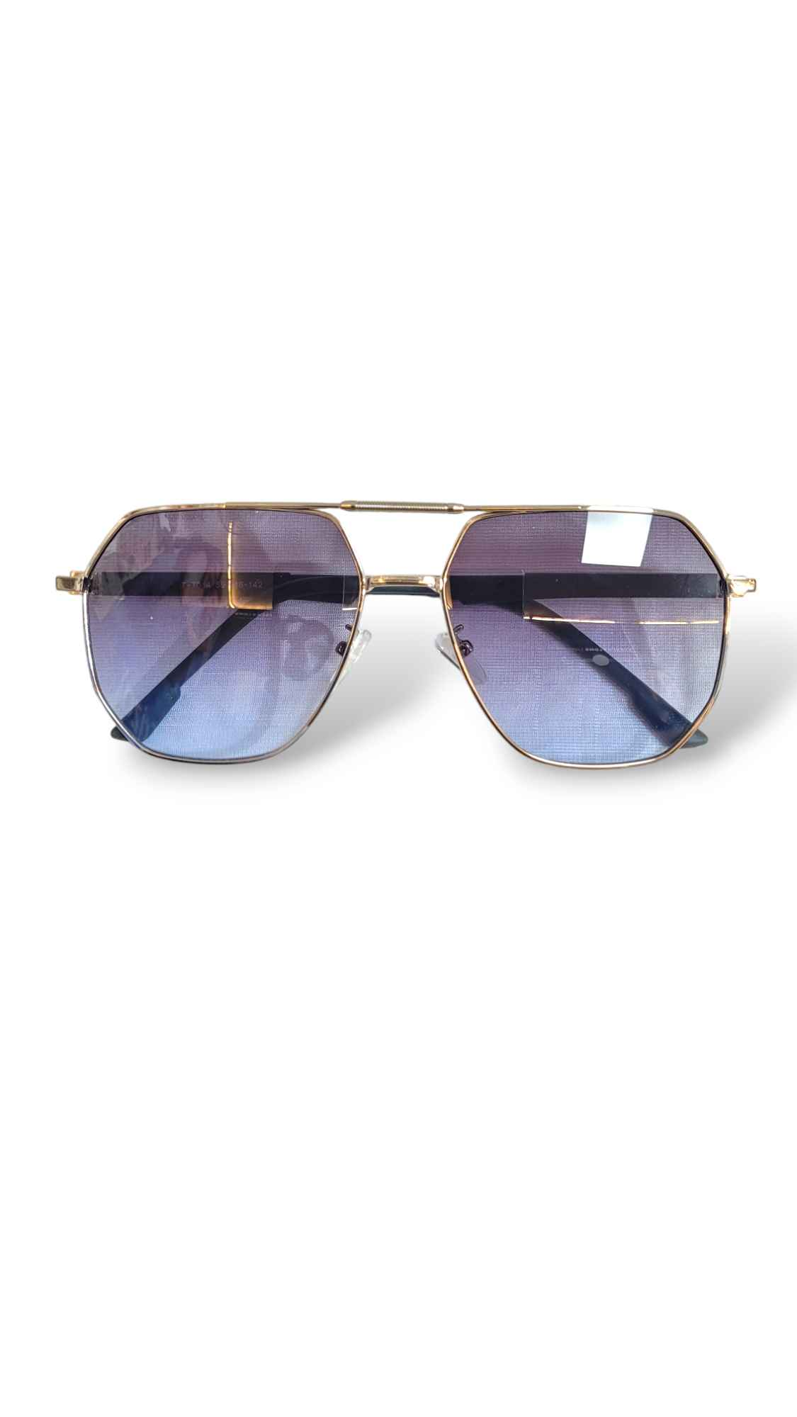 Specsfriendly Spartan Metal square's ultravoilet rays protection with Tr Temples ( for extra comfort )