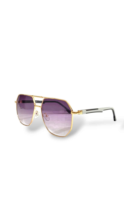 Specsfriendly Spartan Metal square's ultravoilet rays protection with Tr Temples ( for extra comfort )