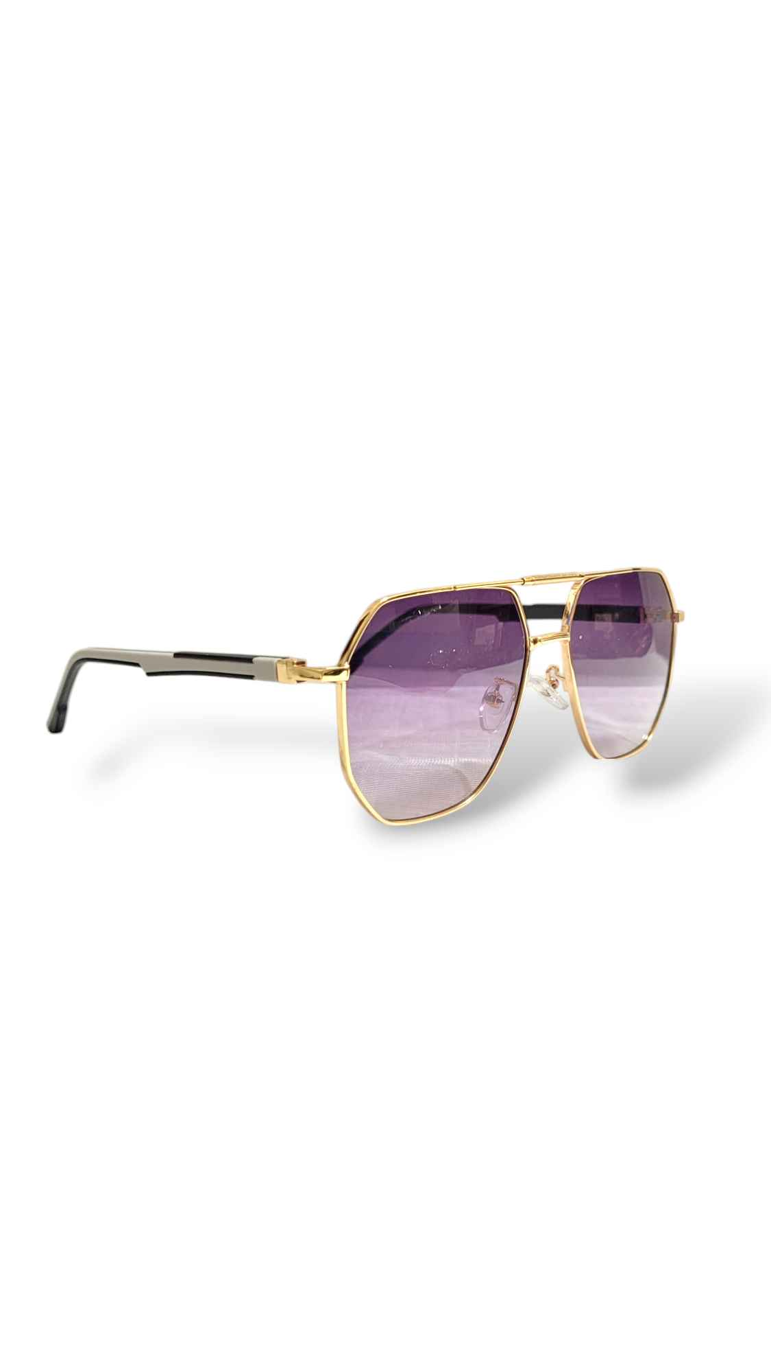 Specsfriendly Spartan Metal square's ultravoilet rays protection with Tr Temples ( for extra comfort )